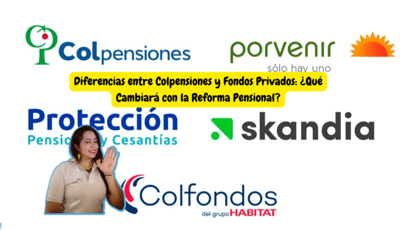 Colpensiones Y Fondos Privados Diferencias Y Cambios En La Reforma