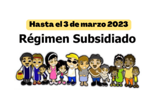 Régimen Subsidiado en Salud 2023 no lo pierda ver Sisbén
