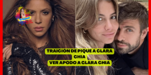 Gerard Piqué intento fallido con Shakira traición a Clara Chía