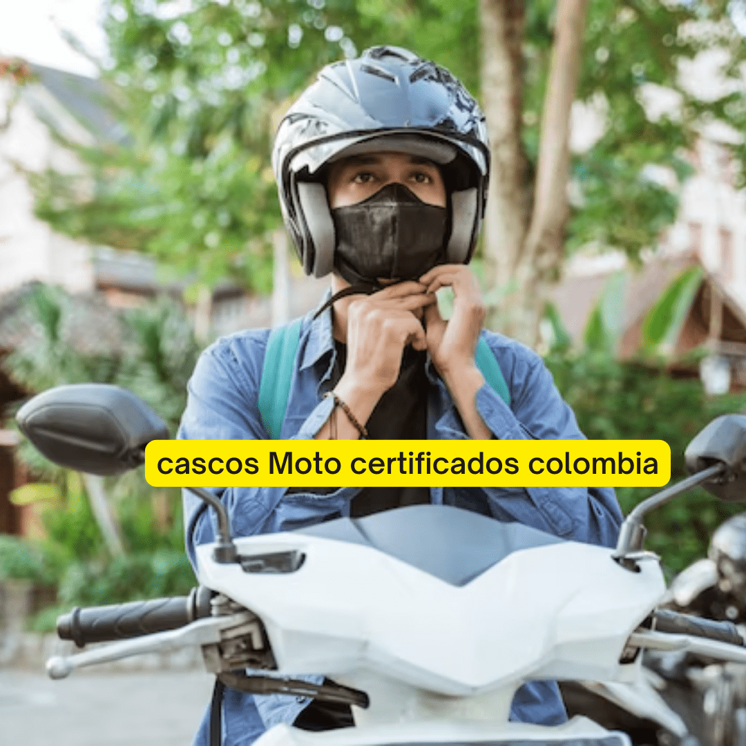 Motociclistas en Colombia con Cascos de máxima Protección