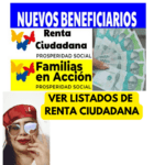 Listados Beneficiarios REnta Ciudadana pagos 2023