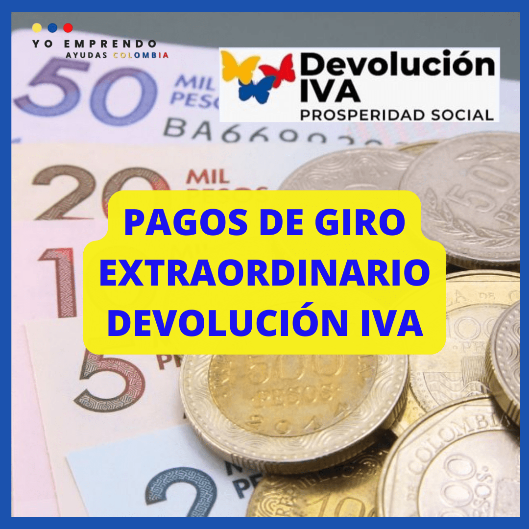 PAGOS DE GIROS EXTRAORDINARIOS DEVOLUCION IVA