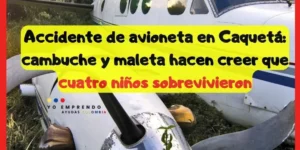 Avioneta Guaviare Cuatro niños desaparecidos