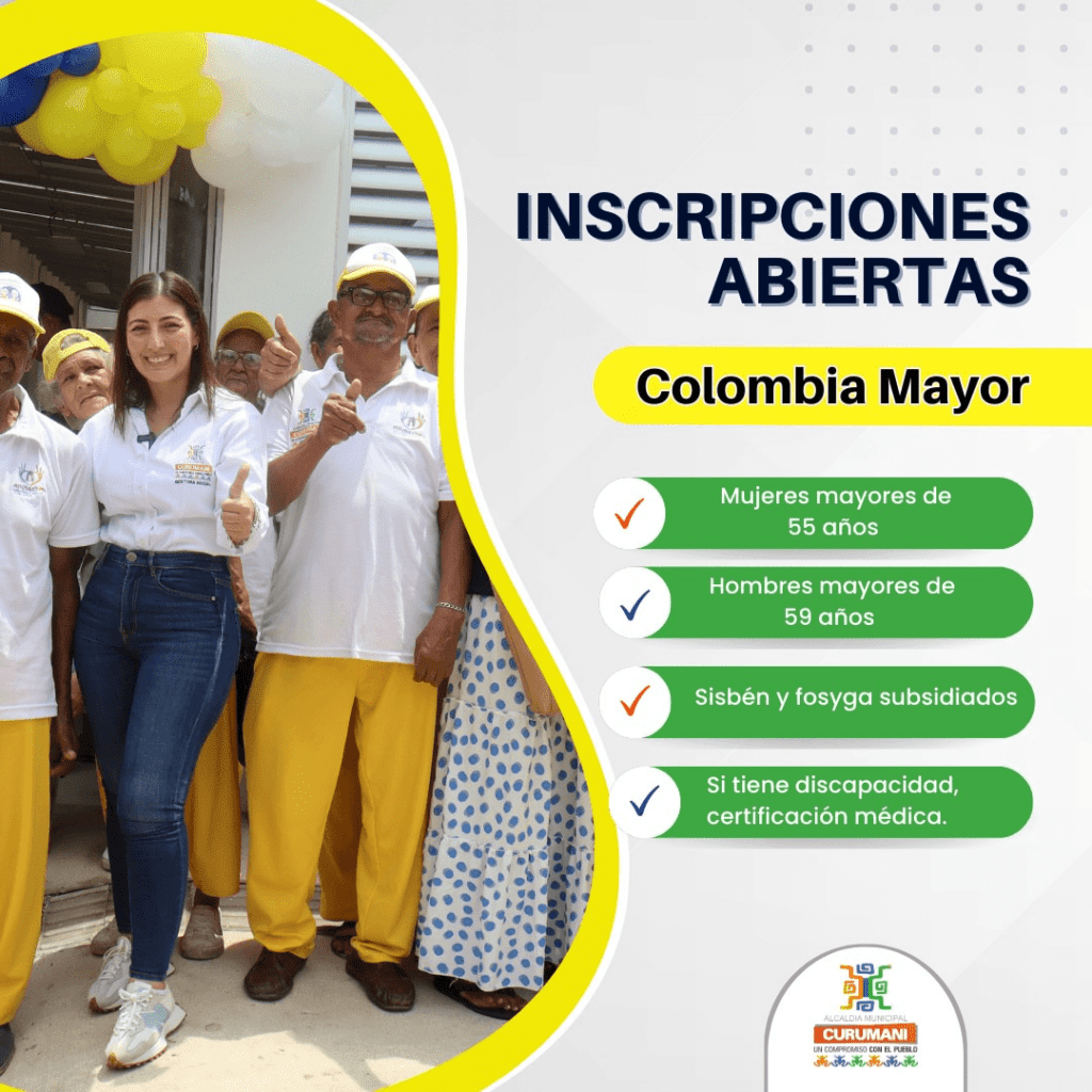 Inscripciones Colombia Mayor 2023 ATENTOS Ver Municipios
