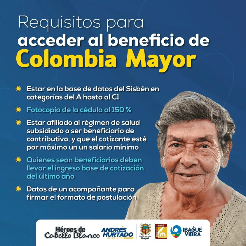 Inscripciones Colombia Mayor 2023 ATENTOS Ver Municipios