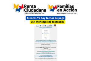 Mensajes de Texto: Confirman pago de Renta Ciudadana de septiembre 2023