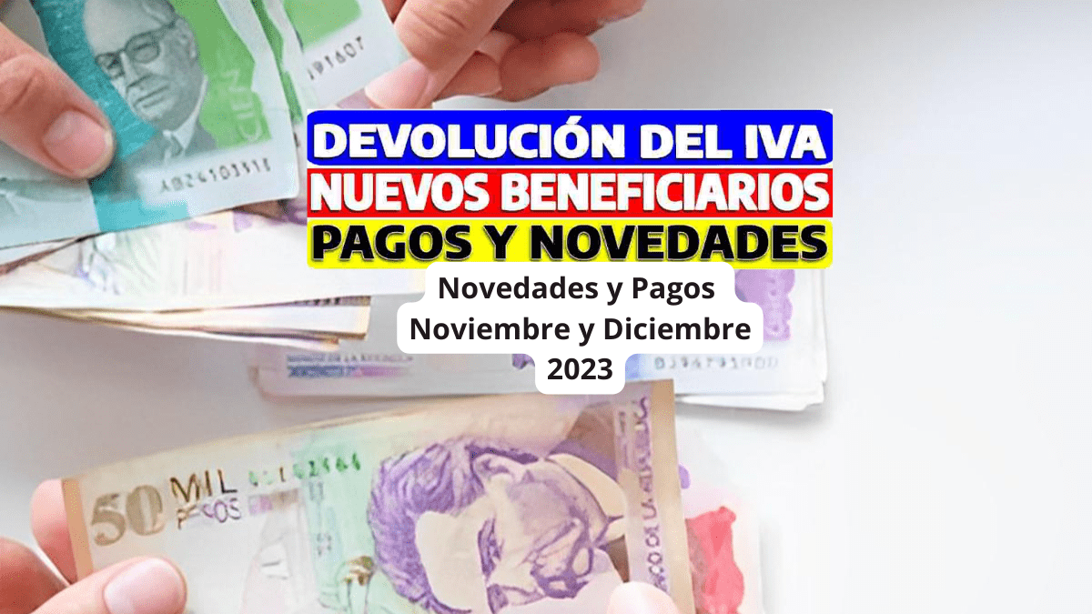 devolucion iva pagos y novedades 2023