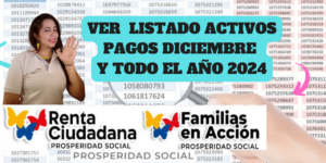 Listado Inscritos Activos Renta Ciudadana Ciclo 5 Diciembre  2023