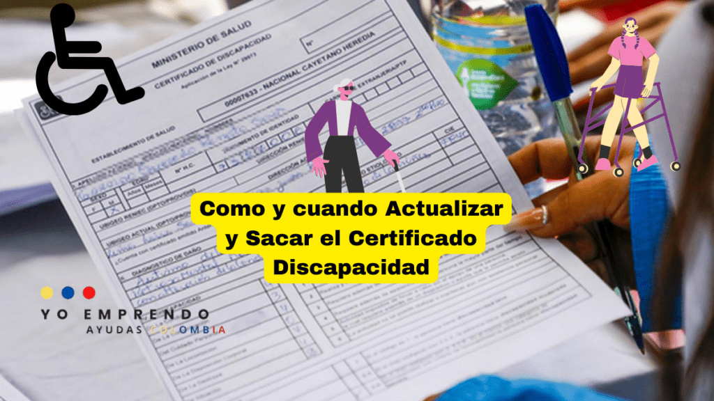 certificado discapacidad como sacarlo 2024