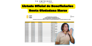 Listado Oficial Renta Ciudadana Ver Beneficiarios por Municipio 2024