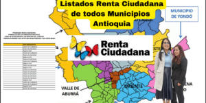 Listados Renta Ciudadana Antioquia y Medellín Link Acá