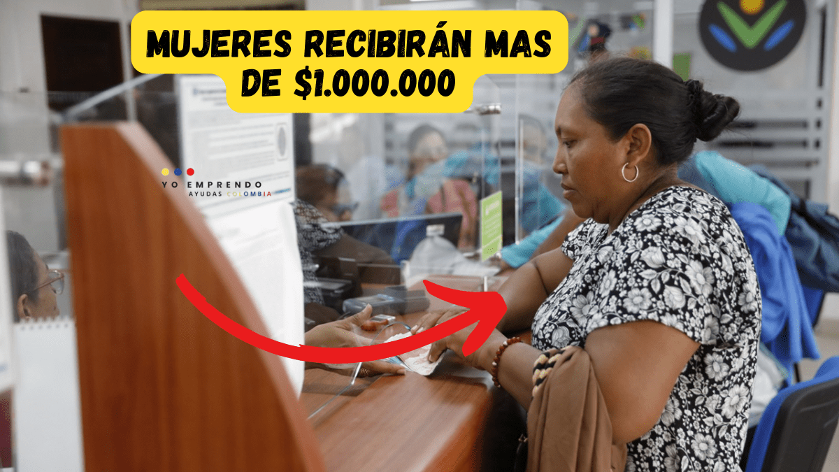 En este momento estás viendo Nuevo beneficio económico para mujeres transferencias superiores al millón de pesos