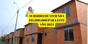 Reactiva tu Compra, Reactiva tu Hogar: Subsidio de $15.600.000