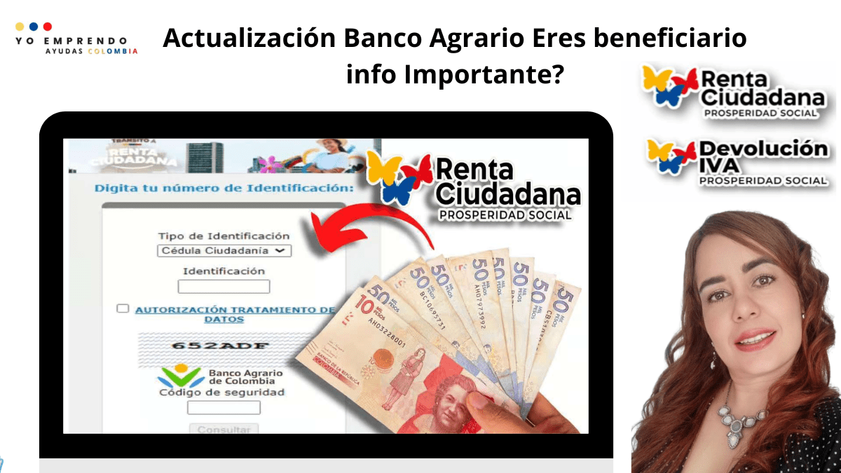 Actualización Banco Agrario REnta Ciudadana eres beneficiario?