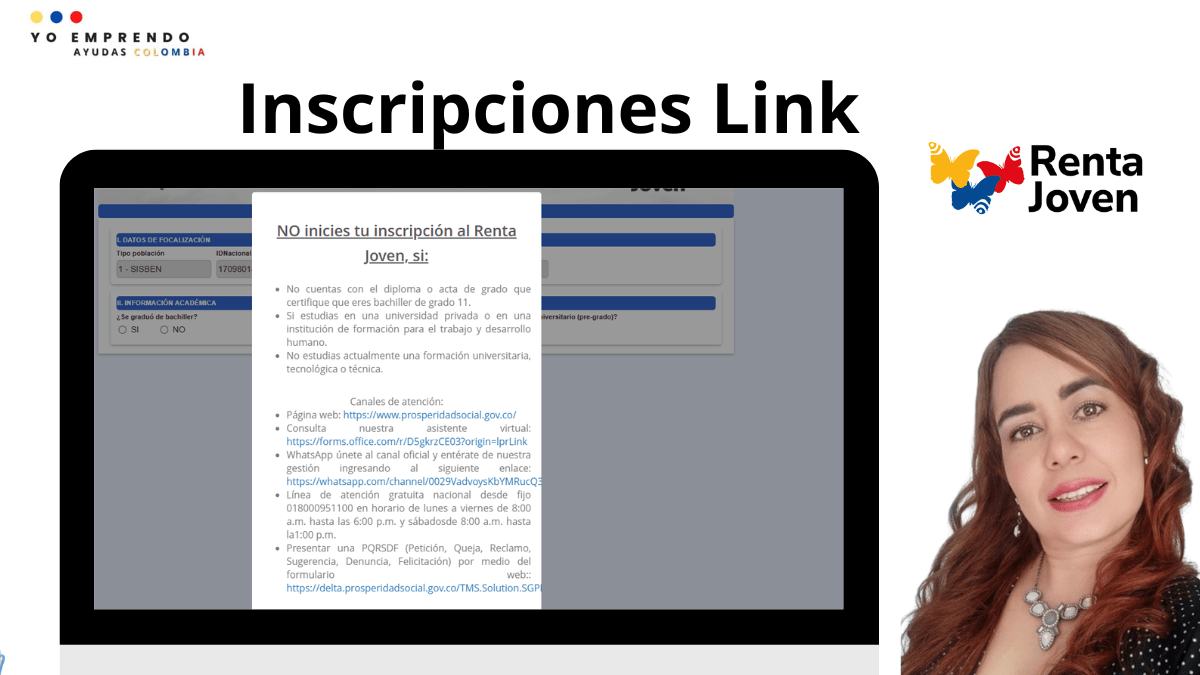 Link de Inscripción Renta Joven 2024