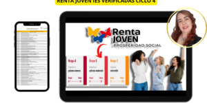 Renta Joven Ciclos 2024: Fechas, Montos y Verificación de Compromisos ver IES verificadas ciclo 4