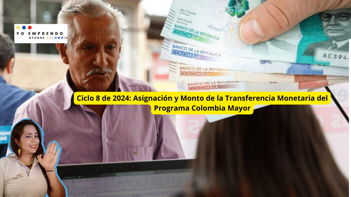 En este momento estás viendo Ciclo 8 de 2024: Asignación y Monto de la Transferencia Monetaria del Programa Colombia Mayor