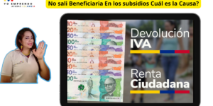 ¿Por qué no salí beneficiada en la Renta Ciudadana o en la Devolución del IVA?