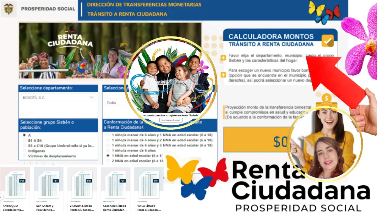 En este momento estás viendo Calculadora de Montos Renta Ciudadana: Consulta para el Programa Colombia Sin Hambre