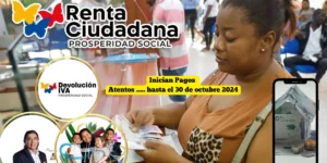 Ya hay fechas y cronogramas de pagos Renta Ciudadana y Devolución del IVA hasta el 29 de octubre del 2024