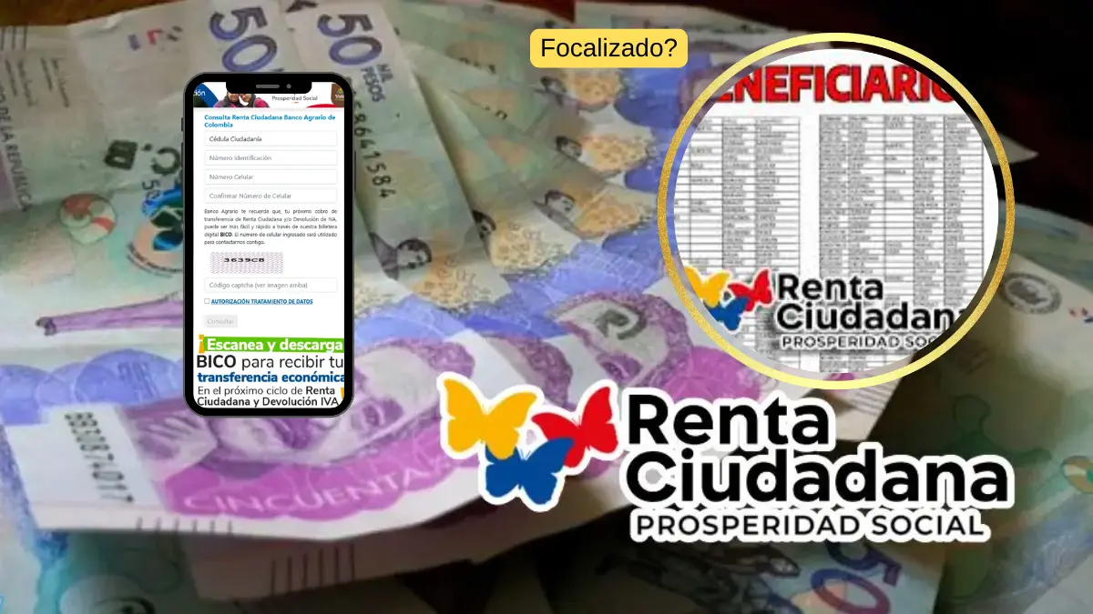 En este momento estás viendo Claves de Focalización del Programa Renta Ciudadana: Colombia sin Hambre y Valoración del Cuidado